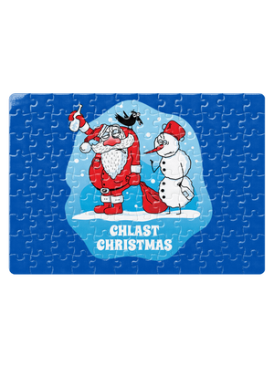 Chlast Christmas puzzle White