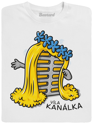 Víla Kanálka dětské tričko White
