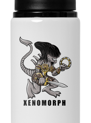 Xenomorph lahev na vodu White