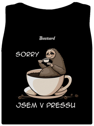 V pressu dámské tílko klasické Black