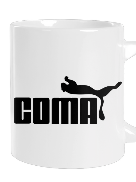 Coma velký hrnek White