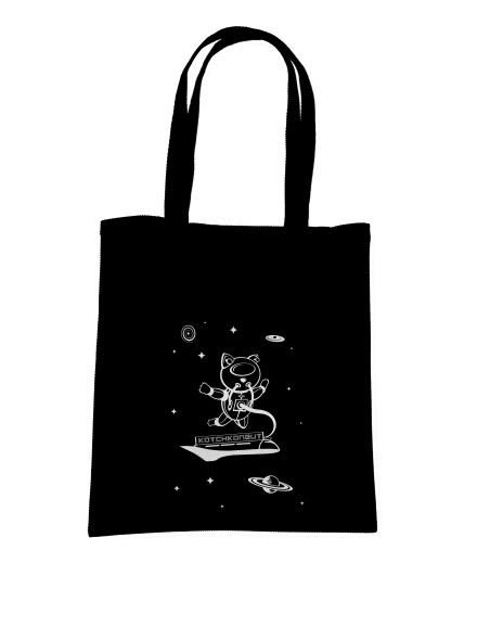 Kotchkonaut taška Black