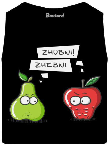 Zhubni! pánské tílko Black