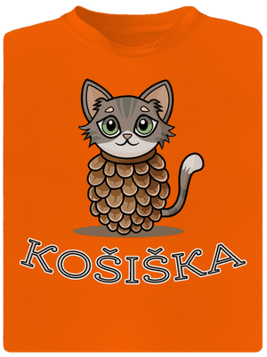 Košiška dětské sportovní tričko Neon Orange