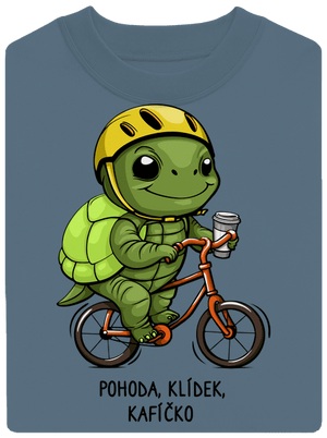 Pohoda, klídek unisex mikina bez kapuce Nordic Blue