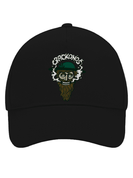 Crackonoš kšiltovka baseballka Black
