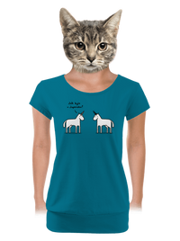 dámské tričko s lemem