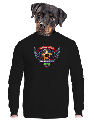 unisex mikina bez kapuce