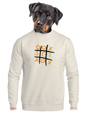 unisex mikina bez kapuce