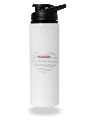 Mé srdce patří lahev na vodu White