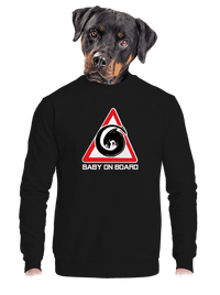 unisex mikina bez kapuce