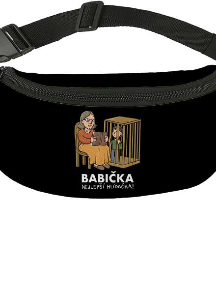 Babička hlídačka ledvinka Black