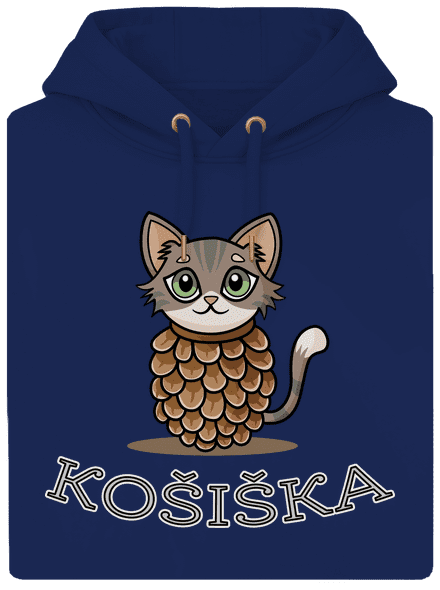 Košiška unisex mikina premium Navy