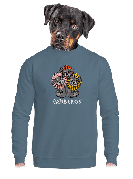 Gerberos unisex mikina bez kapuce Nordic Blue