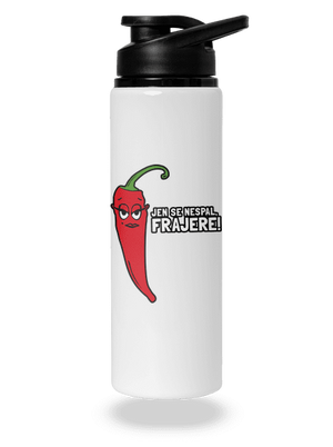 Spalující touha lahev na vodu White