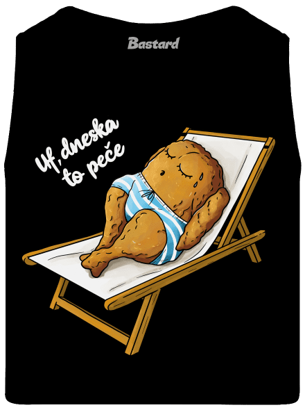 Dneska to peče pánské tílko Black