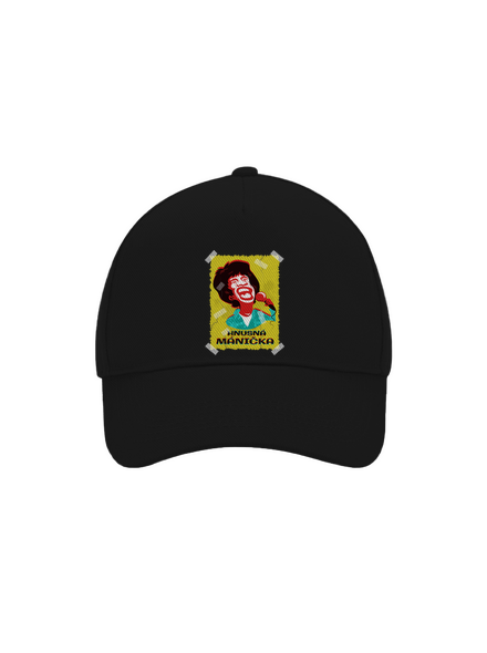 Mánička kšiltovka baseballka Black