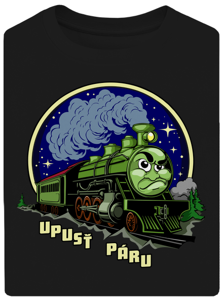 Upusť páru unisex tričko oversized Black