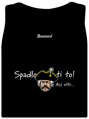 Spadlo ti to dámské tílko klasické Black