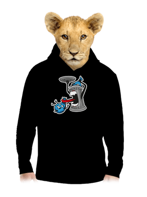 dětská mikina klokanka