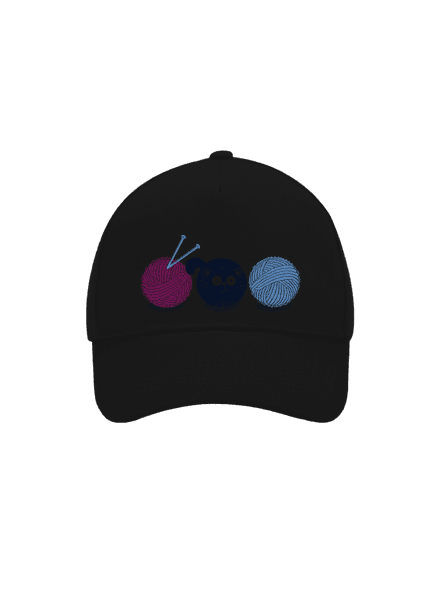 Klubíčko kšiltovka baseballka Black