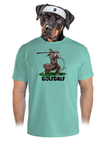 Golfdalf pánské sportovní tričko Mint Mal