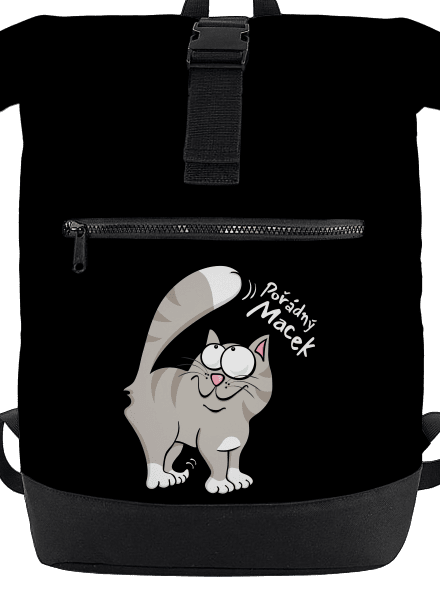Macek a Micina batoh Black