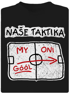 Naše taktika dětské sportovní tričko Black