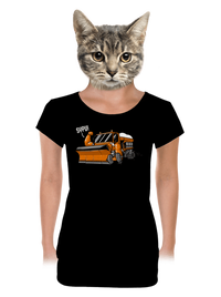 dámské tričko s lemem