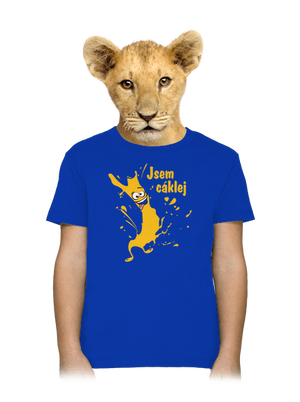 Cáklej dětské tričko Royal Blue