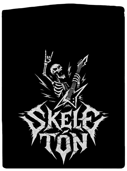 Skeletón dámská mikina na zip Black