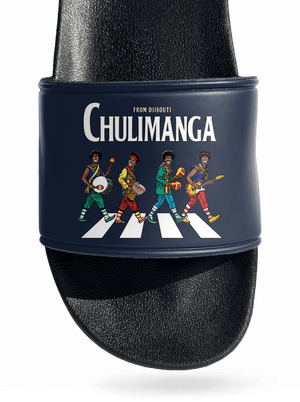 Chulimanga pantofle Navy