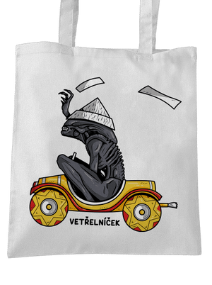 Vetřelníček taška White