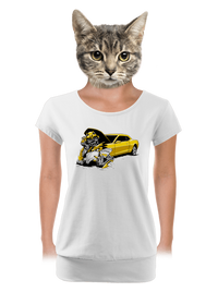 dámské tričko s lemem