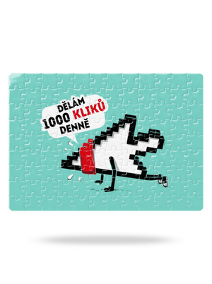 Klikař puzzle White
