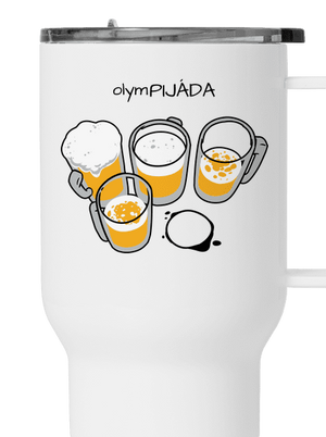 Pijáda termohrnek White