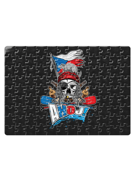 Ahoj puzzle White