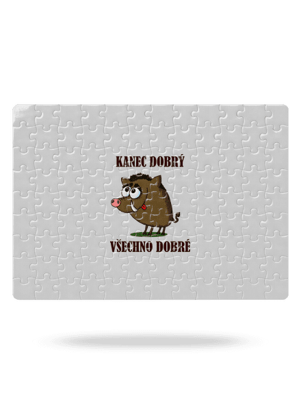 Kanec dobrý puzzle White
