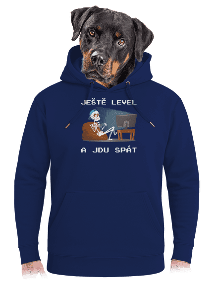 Ještě level unisex mikina premium Navy