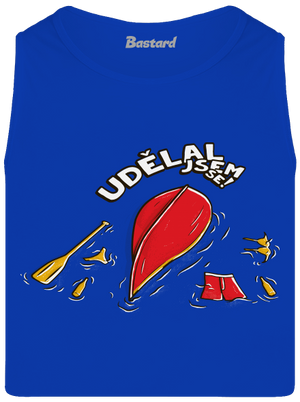 Udělal jsem se pánské tílko Royal Blue