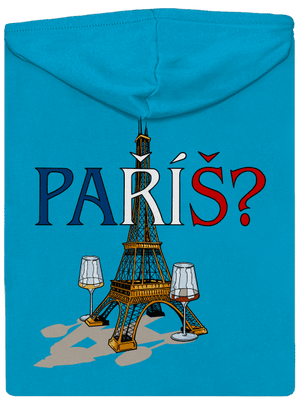 Paříš dámská mikina na zip Blue Atol