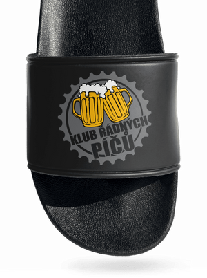 Klub řádných píčů pantofle Black