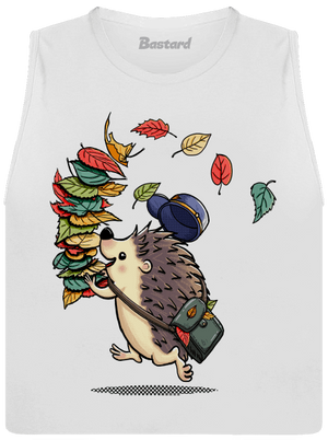 Listonoš dámské tílko volné White