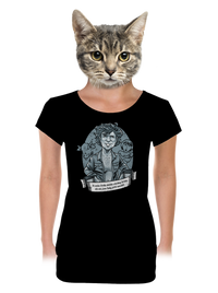 dámské tričko s lemem