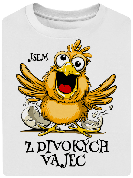 Z divokých vajec unisex tričko oversized White