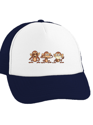 Opičky kšiltovka truckerka French Navy cap