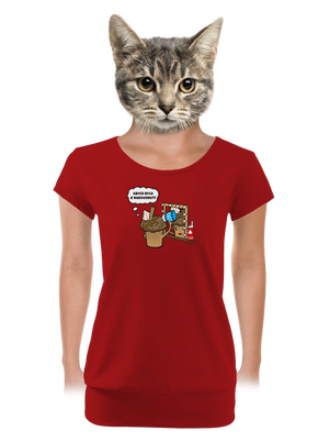 dámské tričko s lemem