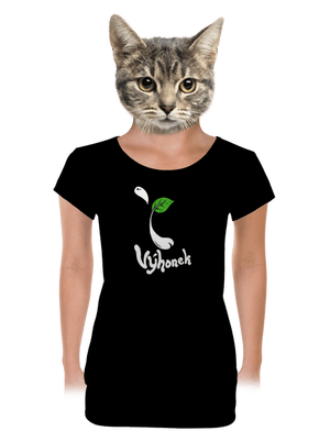 dámské tričko s lemem