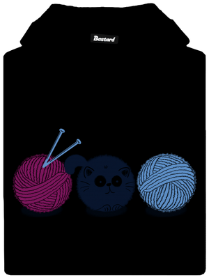 Klubíčko pánská mikina klokanka Black