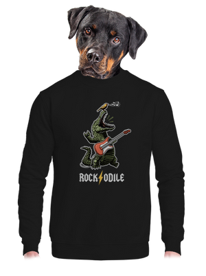 unisex mikina bez kapuce